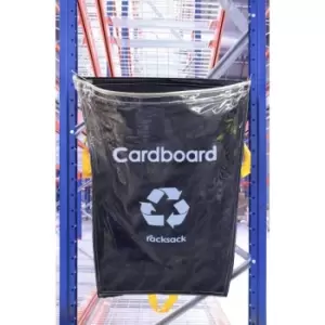 Clear Racksack Cardboard Logo - Pack 5
