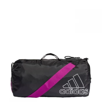adidas Canvas Sports Duffel Bag Womens - Black