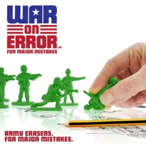 Mustard War on Error Erasers - Pack of 6