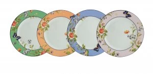 Aynsley Cottage Garden Plates Set of 4