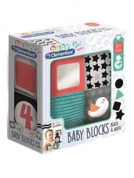 Baby Clementoni Black and White Cubes