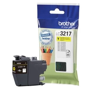Brother LC3217 Yellow Ink Cartridge