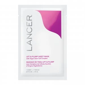 Lancer Skincare Lift & Plump Sheet Mask 4 Pack