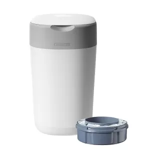 Tommee Tippee Twist and Click Advanced Nappy Disposal Bin, White