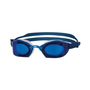 Zoggs Ultima Air Titanium Goggles Blue/Blue/Titanium