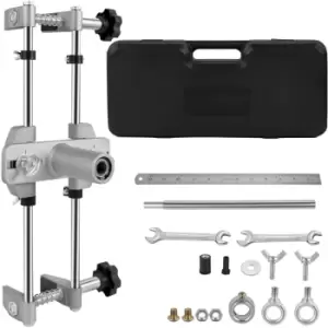 VEVOR 16Pcs Mortice Door Fitting Kit, DBB Lock Mortiser Kit with 3pcs Tungsten Steel Cutters & Accessories,Mortising Jig Tool Hole Saw Door Opener,
