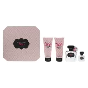 Victoria's Secret Noir Tease Eau de Parfum 4 Piece Gift Set: Eau de Parfum 50ml - Eau de Parfum 7.5ml - Body Cream 100ml - Shower Gel 100ml TJ Hugh