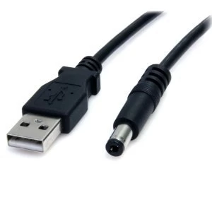 2m USB to Type M Barrel Cable USB to 5.5mm 5V DV Cable