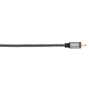 Avinity Digital RCA cable 1 plug - 1 plug, fabric, gold-plated, 1.5 m