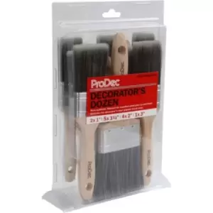 ProDec 12Pc Prodec Painters Dozen Brush Set- you get 10