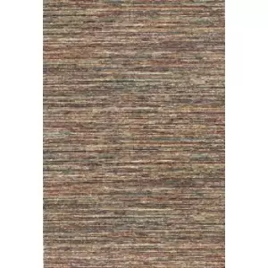 Mehari Multi Stripes 67x340cm Large Rug Runner Carpet Thick Pile Rugs Living Room Bedroom - Multicoloured