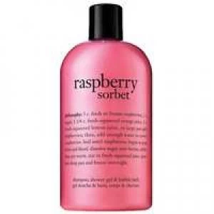 philosophy Bath & Shower Gels Raspberry Sorbet Shampoo, Shower Gel and Bubble Bath 480ml
