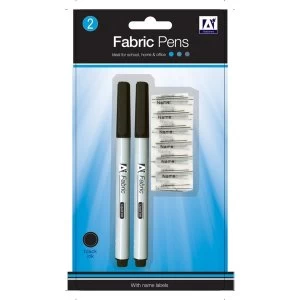 A Star Fabric Pens & Labels Pack 2