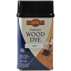 Liberon Palette Wood Dye White 500ml