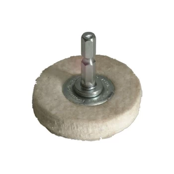 Buffing Wheel With Quick Chuck - 50mm - 3151 - Laser