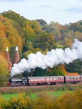 Virgin Experience Days Steam Train Trip on the Spa Valley Railway in Tunbridge Wells, Kent and Afternoon Tea for Two, One Colour, Women