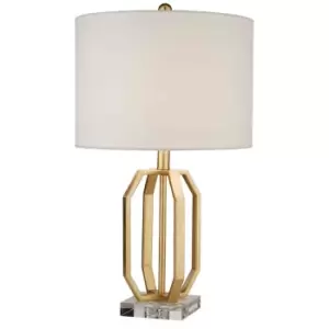 Village At Home Beatrice Table Lamp Gold