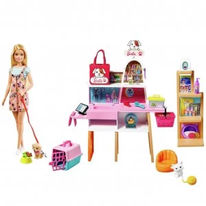 Barbie Pet Boutique Playset and Doll