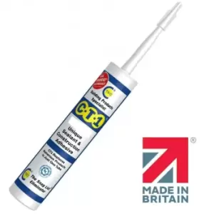 Clear - Building Sealant & Adhesive Snag Tube for Virtually Any Material (1) - CT1