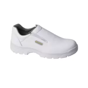 Delta Plus Unisex Hygiene Non Slip Safety Shoe / Workwear (5) (White)