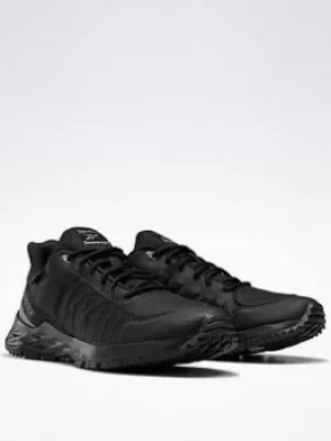 Reebok Astroride Trail GTX 2.0 Shoes, Black/Grey, Size 3.5, Women
