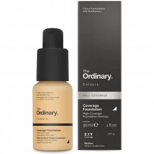 The Ordinary Coverage Foundation with SPF 15 by The Ordinary Colours 30ml (Various Shades) - 2.1Y