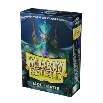 Dragon Shield Matte Jade Japanese Size Card Sleeves - 60 Sleeves