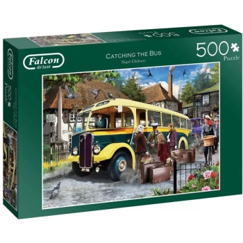 Falcon Catching The Bus Jigsaw Puzzle - 500 Piece
