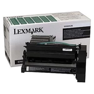 Lexmark 15G042K Black Laser Toner Ink Cartridge