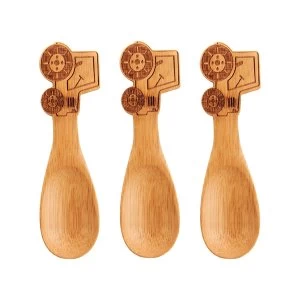 Sass & Belle (Set of 3) Tractor Bamboo Spoons