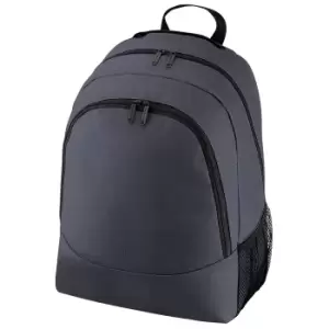 Bagbase Universal Multipurpose Backpack / Rucksack / Bag (18 Litres) (Pack of 2) (One Size) (Graphite)
