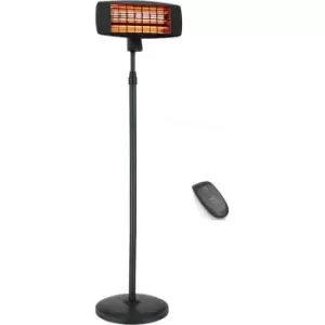 Devola Core 2kW Stand Mounted Patio Heater Square with Remote