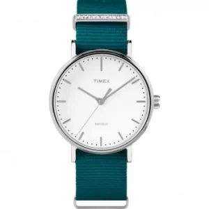 Ladies Timex Fairfield Crystal Bar Watch