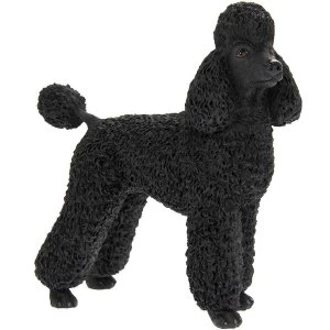 Poodle Black Figurine By Lesser & Pavey