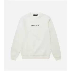 Nicce Centre Logo Sweatshirt - Cream