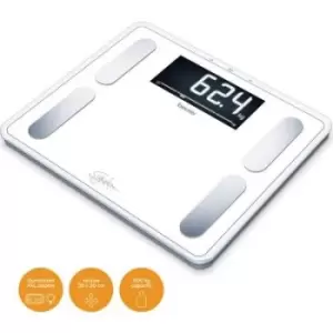 Beurer BF 400 Signature Line Smart bathroom scales Weight range 200 kg White