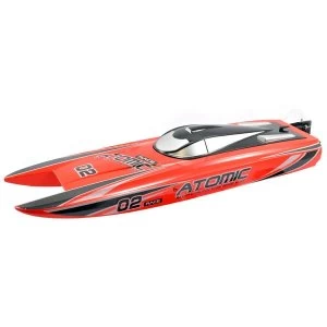 Volantex Racent Atomic 70Cm Brushless Racing Boat Rtr (Red)
