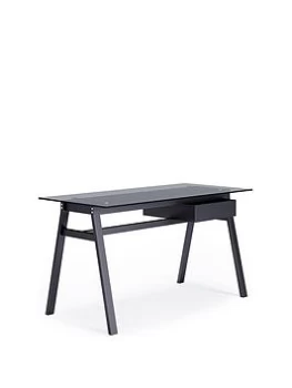 Alphason Richmond 1 Drawer Desk - Grey