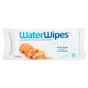 WaterWipes Sensitive Baby Wipes 60 Wipes