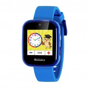 Tikkers Blue Silicone Strap Watch