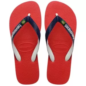 Havaianas Brasil Flip Flops - Red