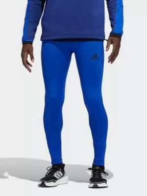 adidas COLD.RDY Techfit Long Tights, Blue, Size S, Men