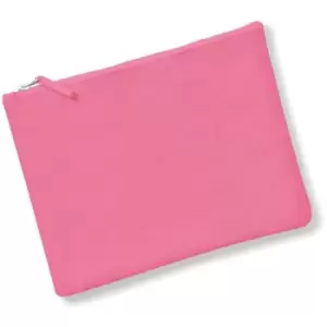 Canvas Accessory Case (l) (True Pink) - True Pink - Westford Mill