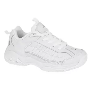 Mirak Contender Leather Lace Trainer / Mens Trainers / Unisex Sports (44 EUR) (White)