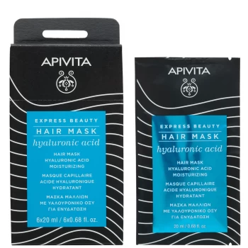 Apivita Express Moisturizing Hair Mask - Hyaluronic Acid 20ml