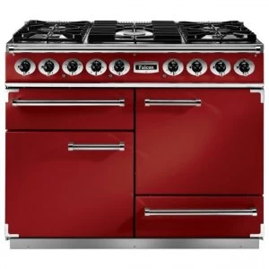 Falcon F1092DXDFRD-NM 87030 1092 de luxe df cherry red nickel