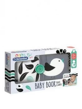 Baby Clementoni Black and White Soft Book
