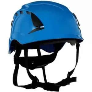 3M SecureFit X5003VE-CE Hard hat Ventilated , incl. UV sensor Blue EN 397 , EN 12492, EN 50365