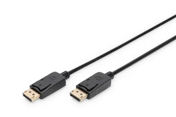 Digitus DisplayPort Cable DisplayPort plug, DisplayPort plug 10.00 m Black AK-340100-100-S DisplayPort cable AK-340100-100-S