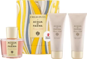 Acqua di Parma Acqua Nobile Rosa Gift Set 100ml Eau de Parfum + 75ml Body Lotion + 75ml Shower Gel